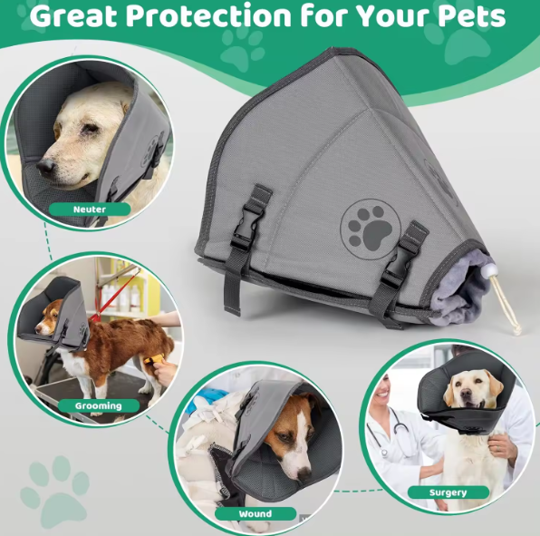 Vet dog cone collar
