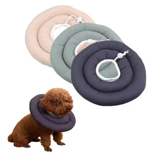Comfortable dog cone collar