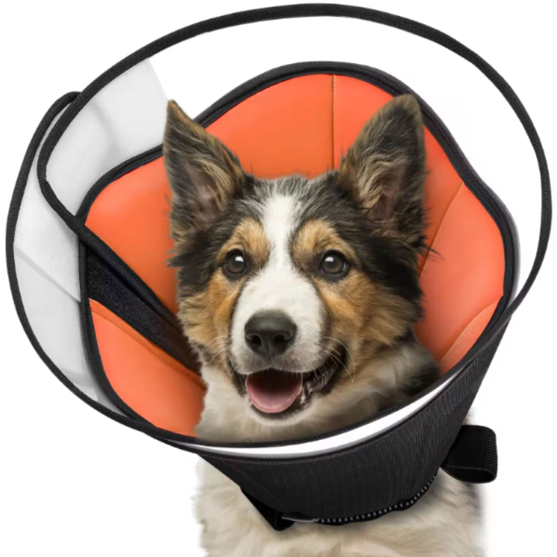 Comfy dog cone collar