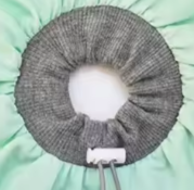 Dog collar to prevent licking wound